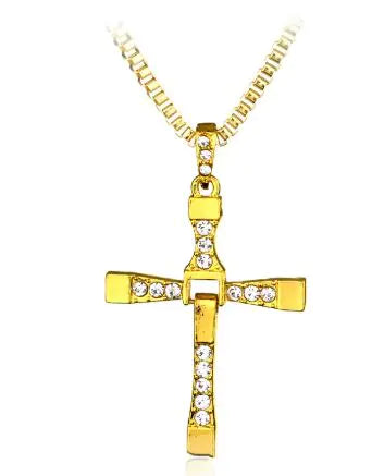 Fast And The Furious Cross Necklace